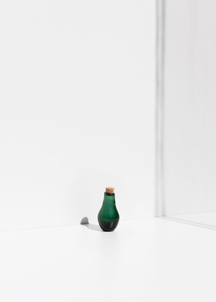 Fiole Roellinger · Verre marin Glaz